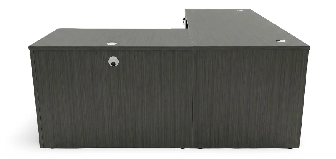 L Shaped Desk with Drawers