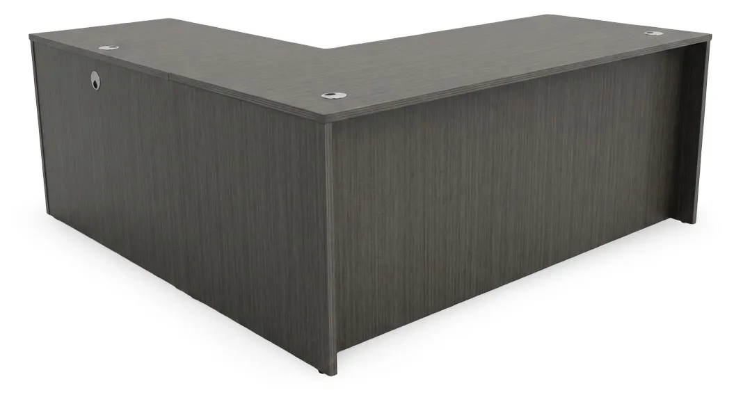 L Shaped Desk with Drawers