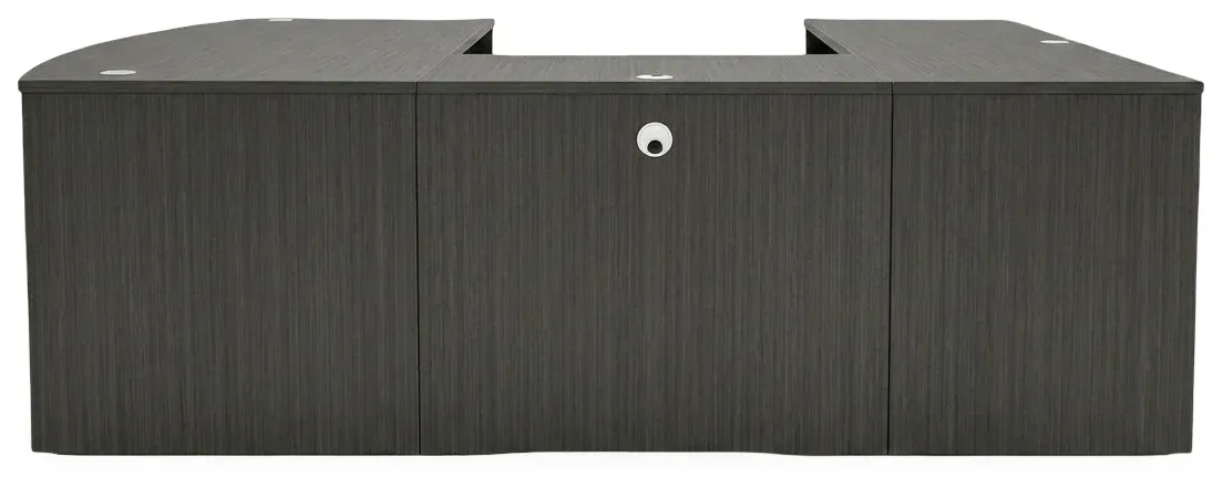 Bow Front U Shape Desk