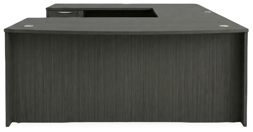 Bow Front U Shape Desk