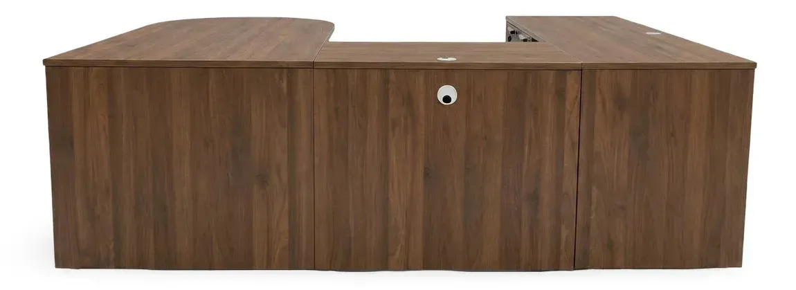 U Shaped Peninsula Desk