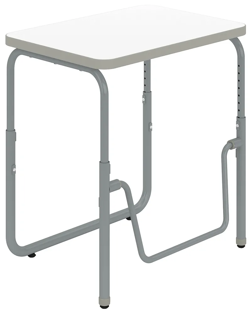 Height Adjustable Student Desk with Dry Erase Top