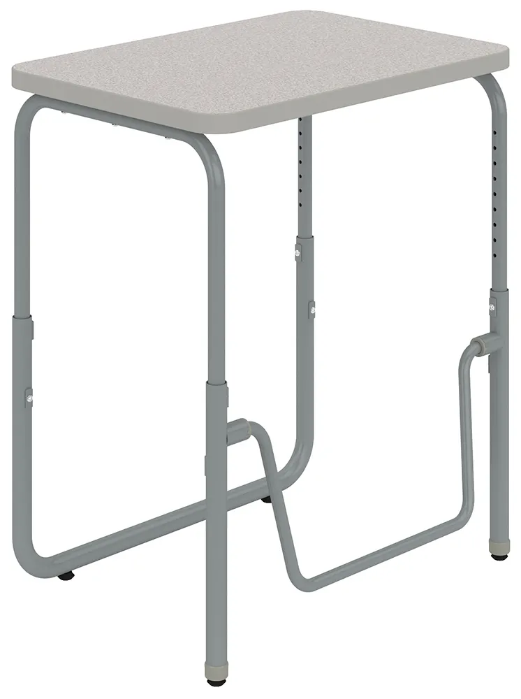 Height Adjustable Student Desk with Footrest