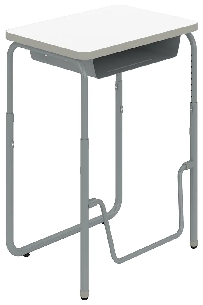 Student Desk with Storage and Dry Erase Top
