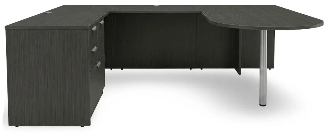 U Shaped Peninsula Desk