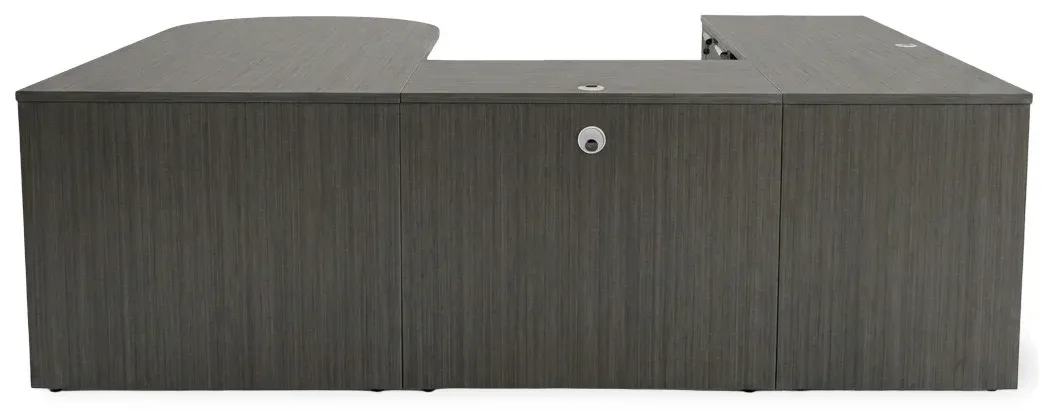 U Shaped Peninsula Desk