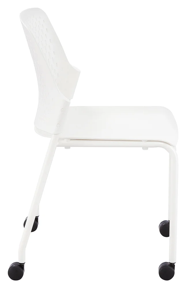 Stacking Chairs with Casters - 4 Pack