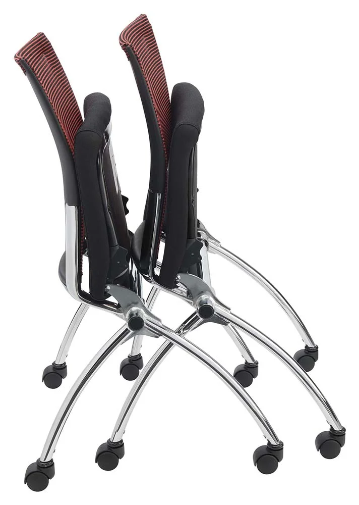 Armless Nesting Chairs - 2 Pack