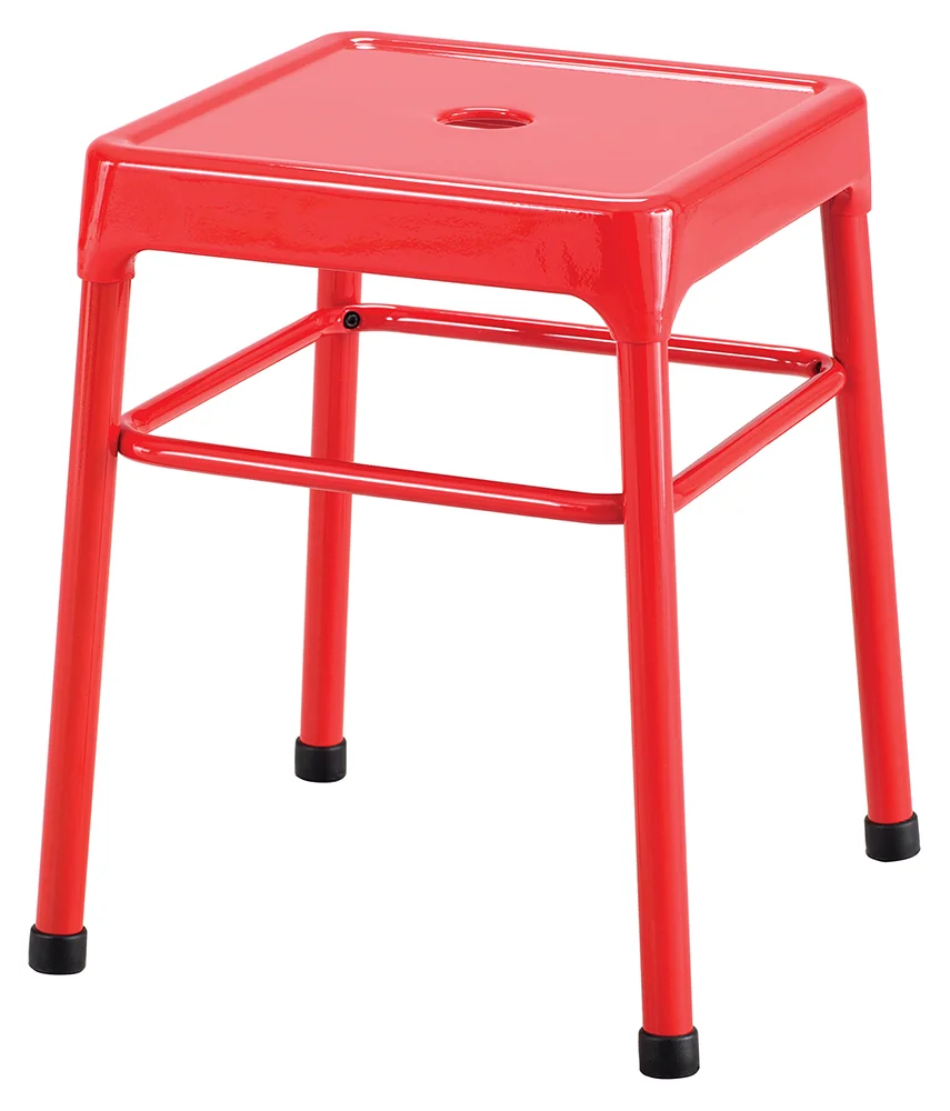 Small Backless Metal Stool