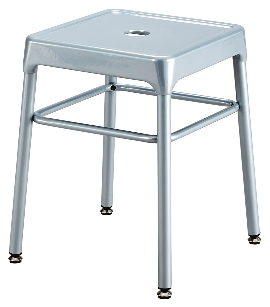 Small Backless Metal Stool