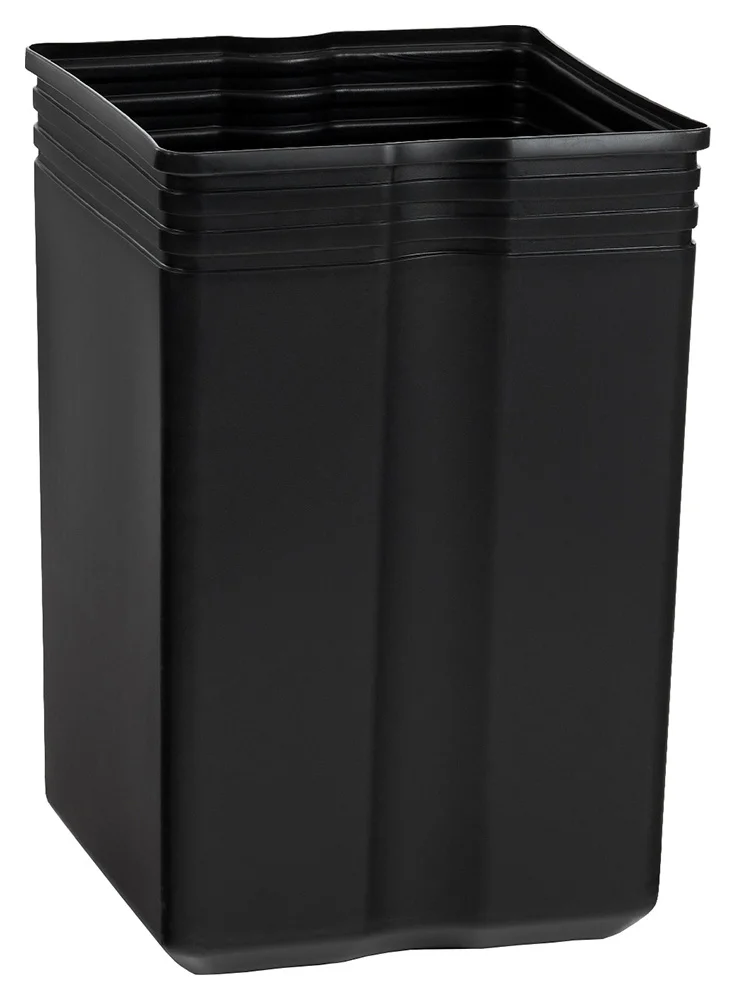 Steel Trash Can with Ashtray