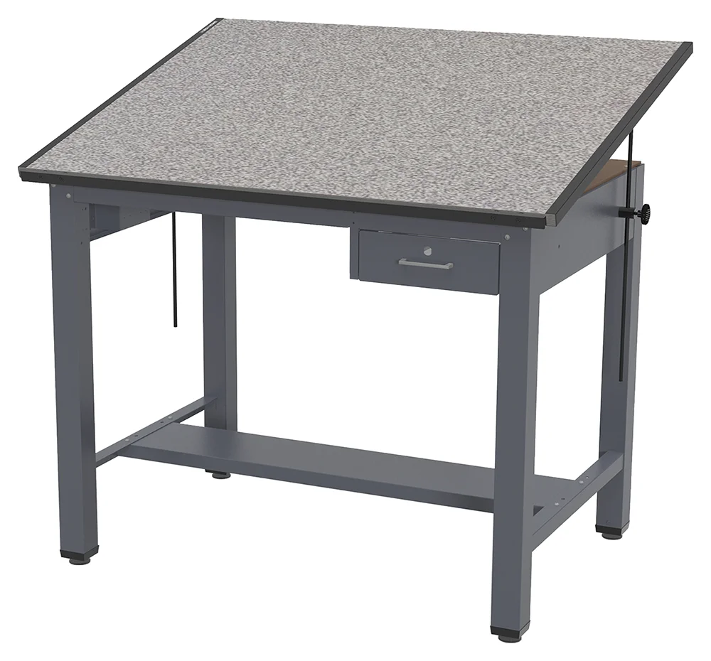 Small Drafting Table with Drawer