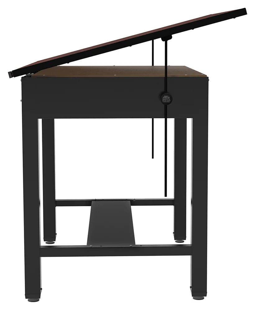 Small Drafting Table with Drawers