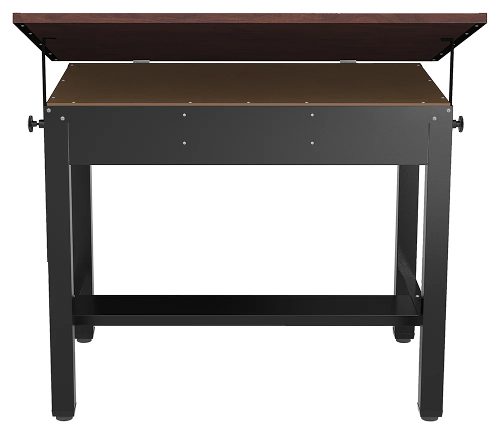 Small Drafting Table with Drawers