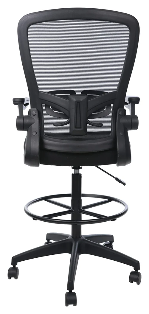 Office Stool Chair with Flip Arms
