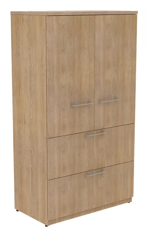 Storage Cabinet with Lateral File Drawers
