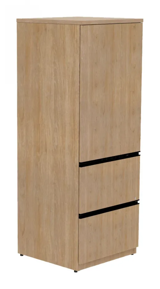 Vertical Storage Cabinet with Drawers