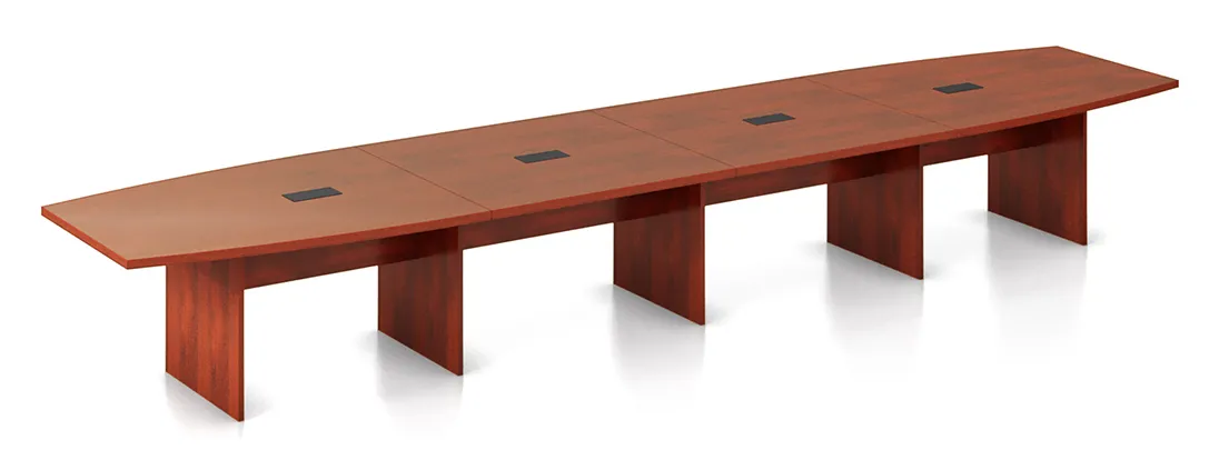 Boat Shaped Conference Table