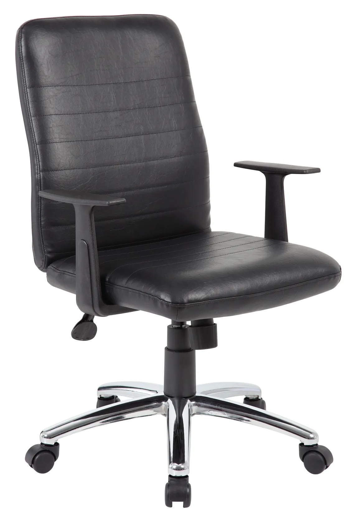 Mid Back Office Chair with Arms