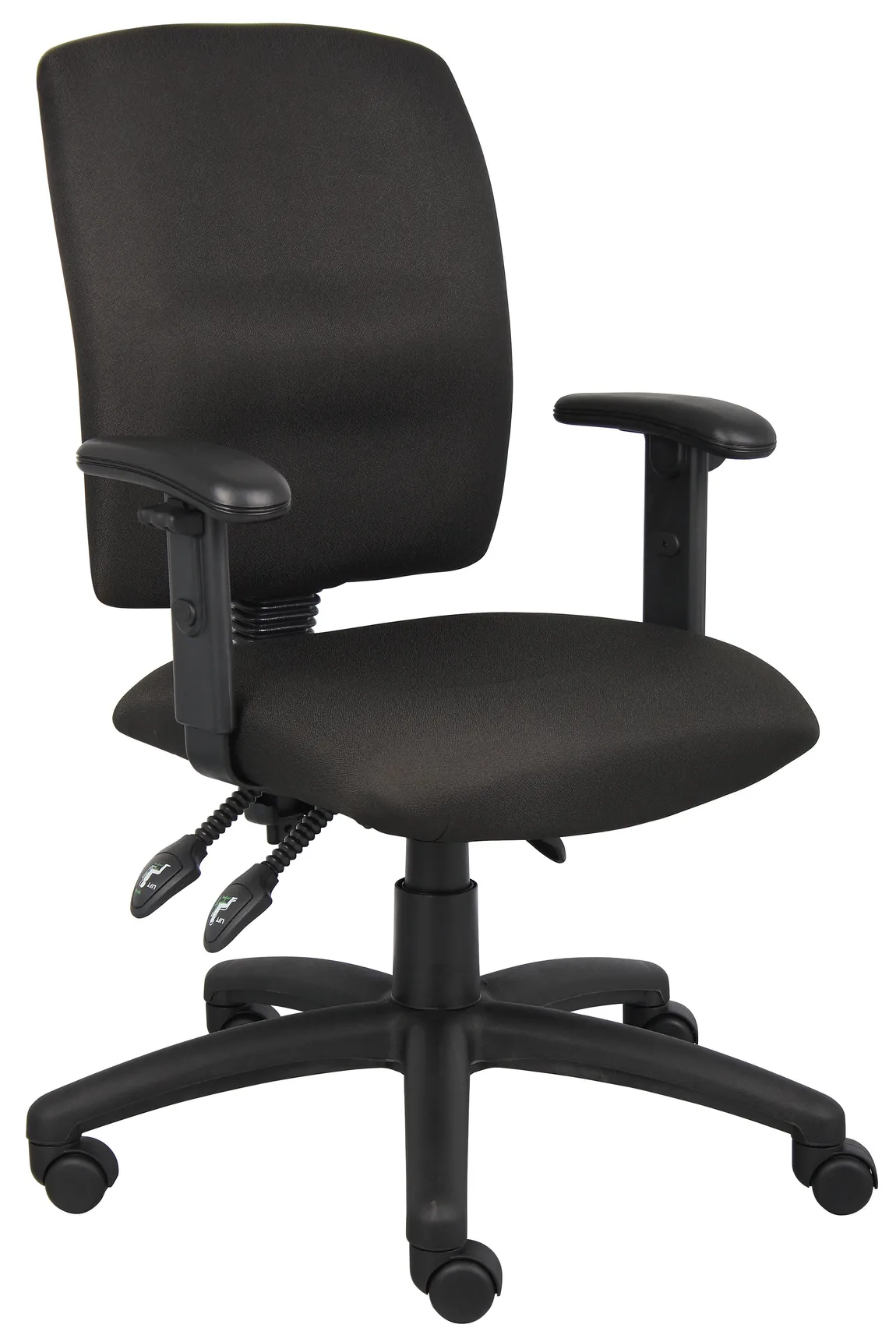 Mid Back Office Chair with Arms
