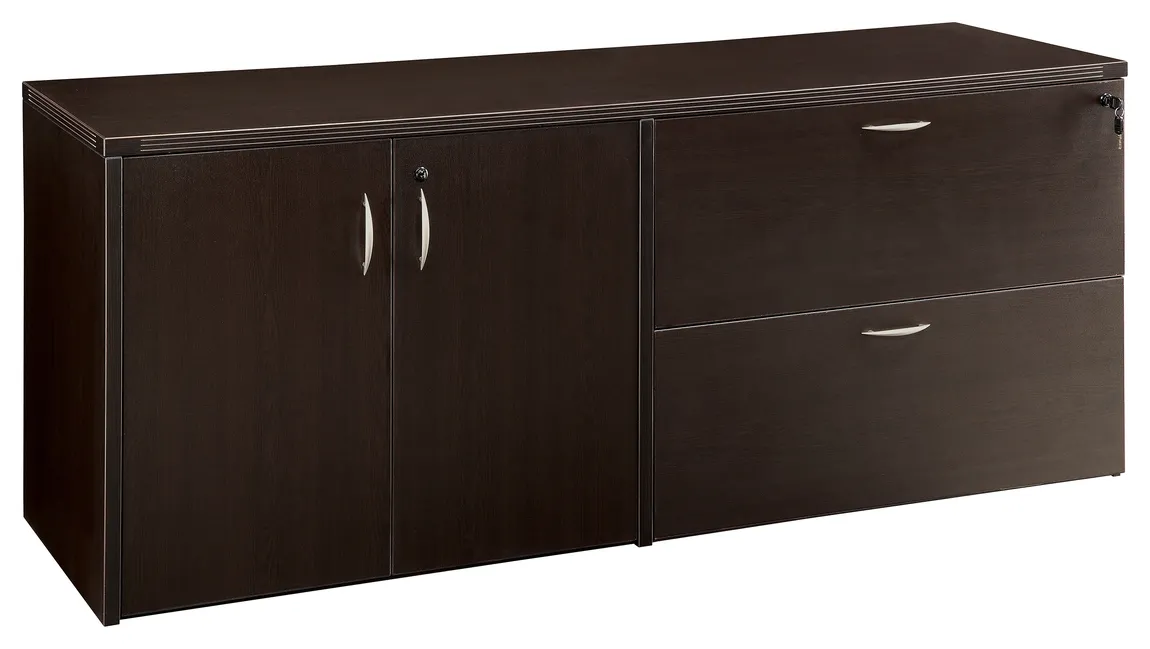 Combo Lateral File Storage Cabinet Credenza