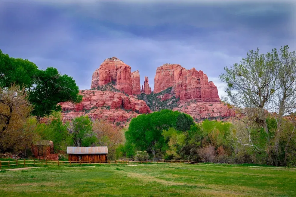 Red Rock Crossing - Office Wall Art