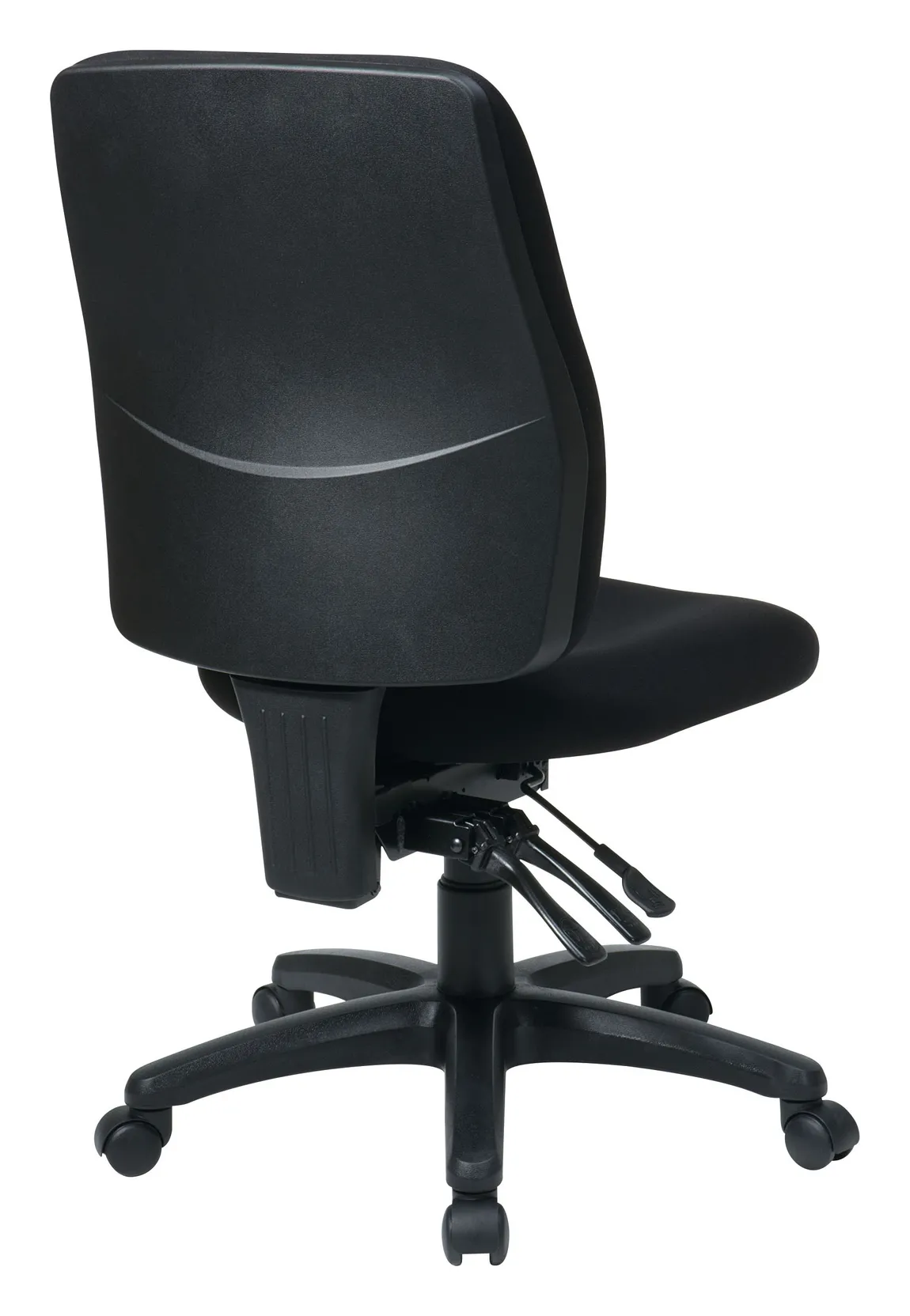 Mid Back Ergonomic Chair Without Arms
