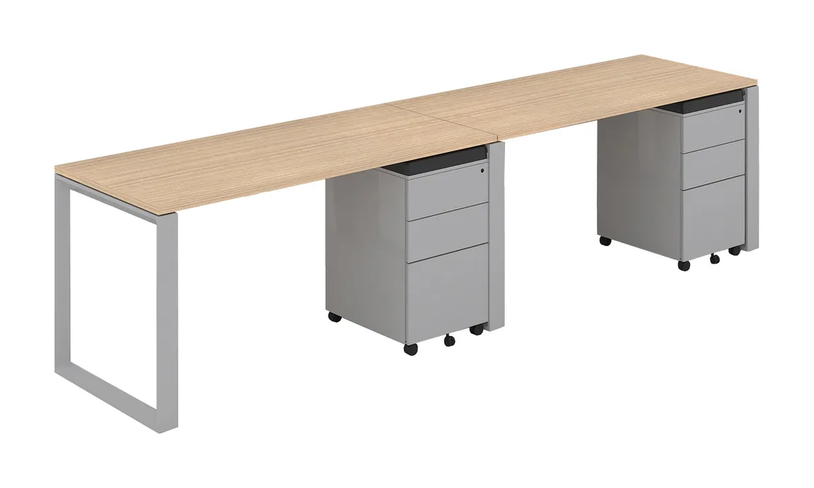 2 Person Workstation Desk