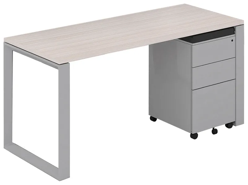 Computer Workstation with Drawers