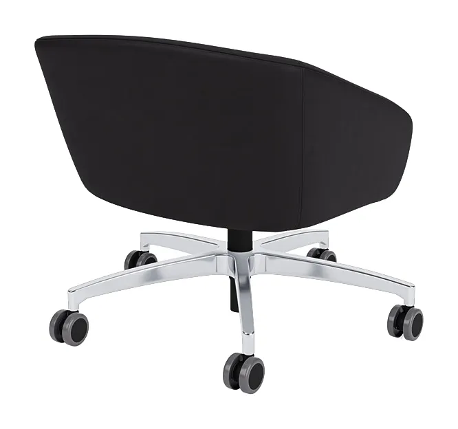 Guest Swivel Chair on Wheels