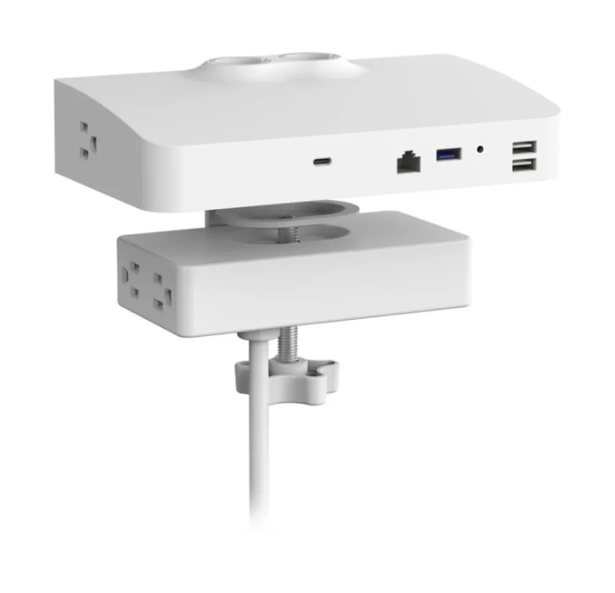 Dual Monitor Arm Base with Power