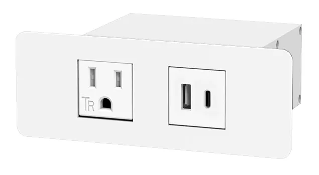 Small Recessed Power Outlet