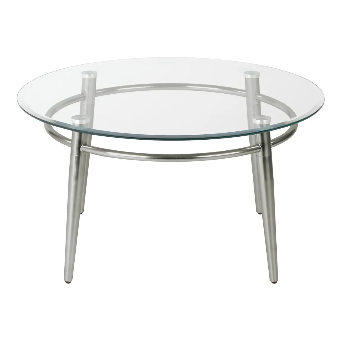 Circular Glass Top Table