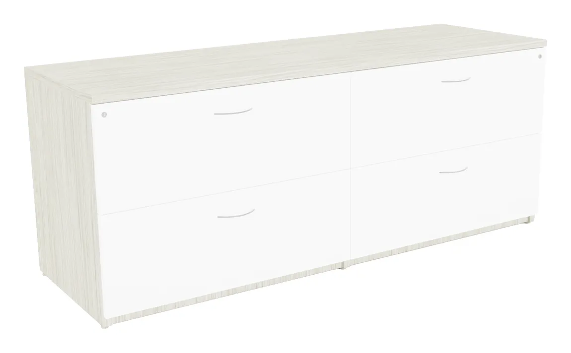 Double Lateral File Credenza