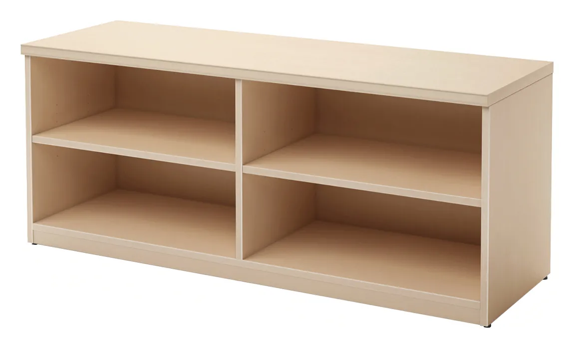 Open Bookcase Credenza