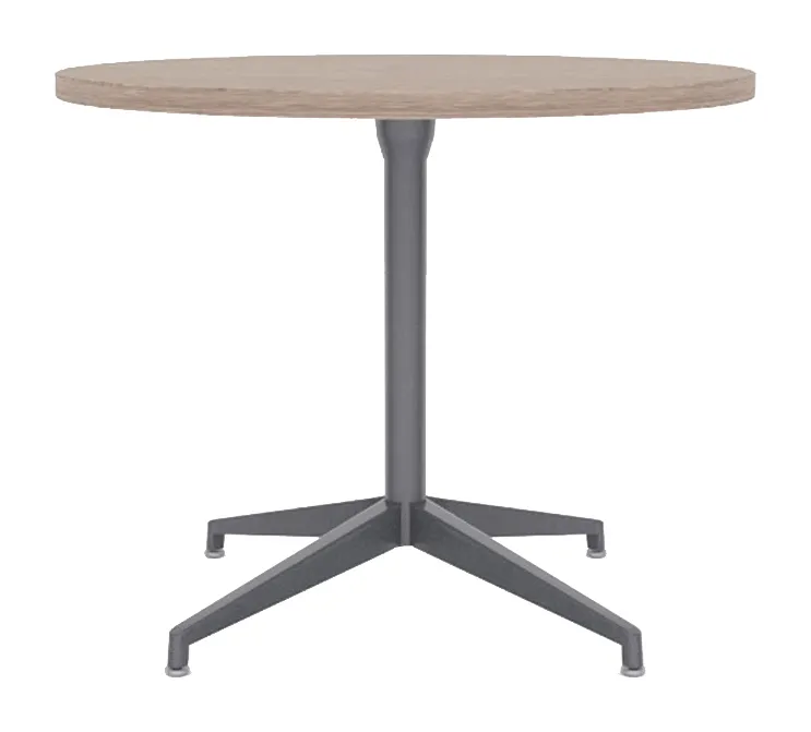 Round Table with Metal Base