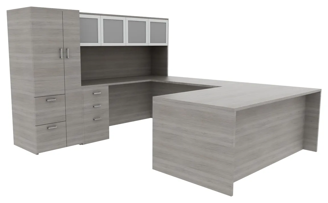 U Shaped Computer Desk