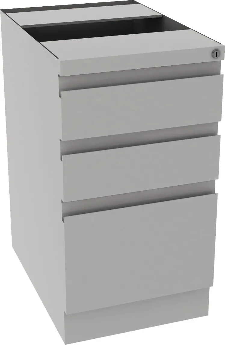 3 Drawer Metal Pedestal for Gen2 Cubicles