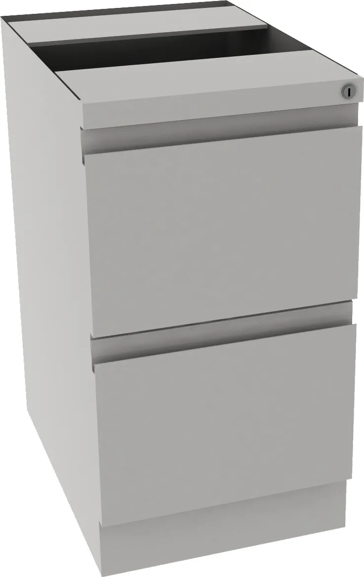 2 Drawer Metal Pedestal for Gen2 Cubicles