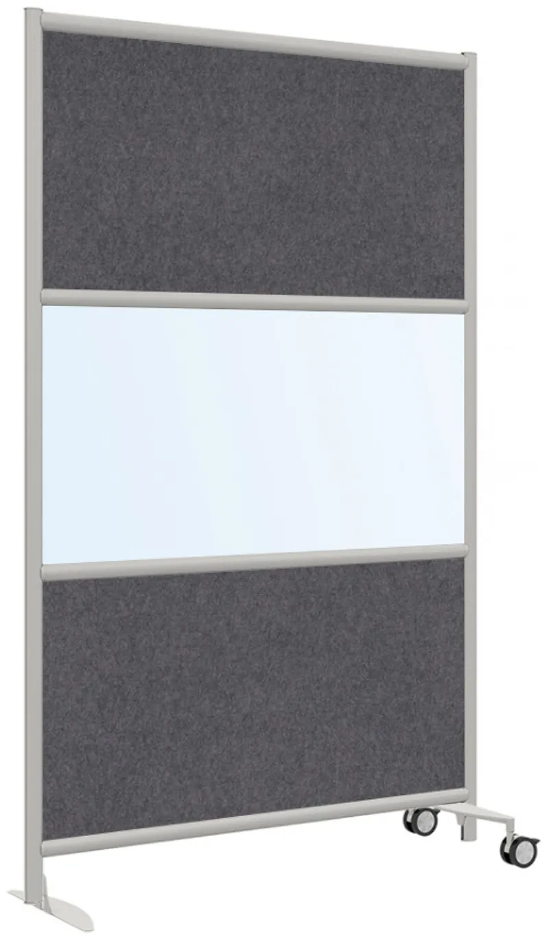 Rolling Free Standing Office Partition Panel - 25