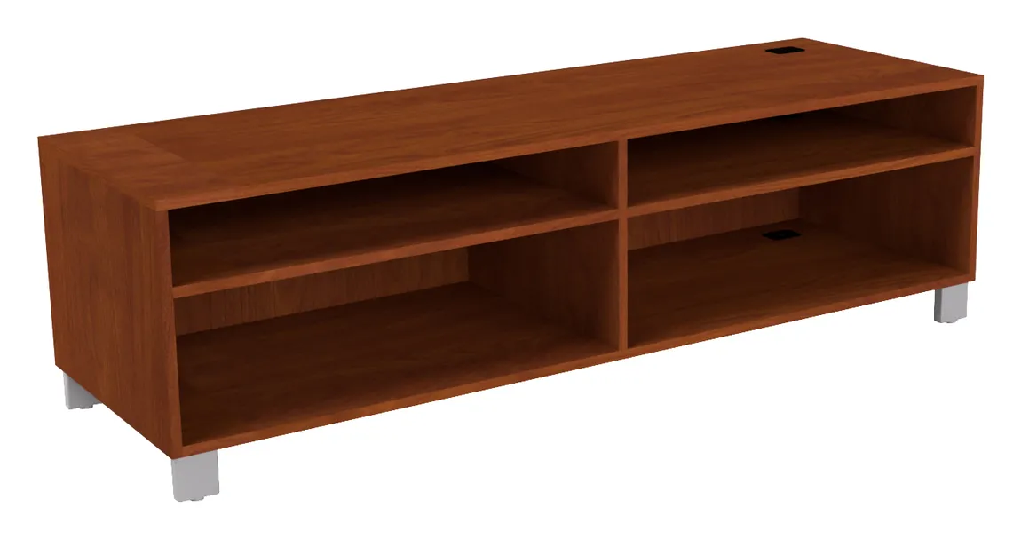 small open shelf credenza 11