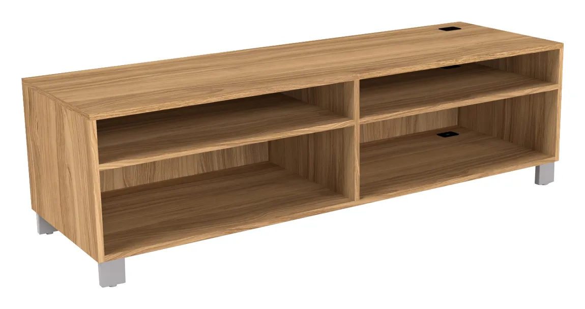 small open shelf credenza 11