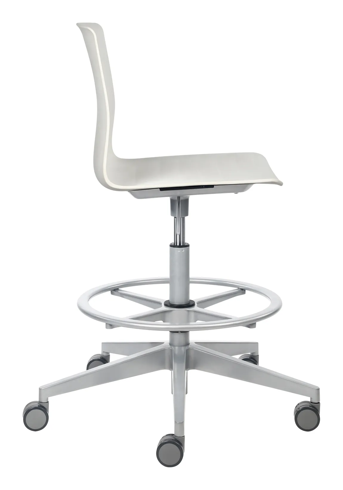 Adjustable Stool with Back
