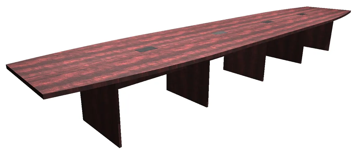 Boat Shaped Conference Table