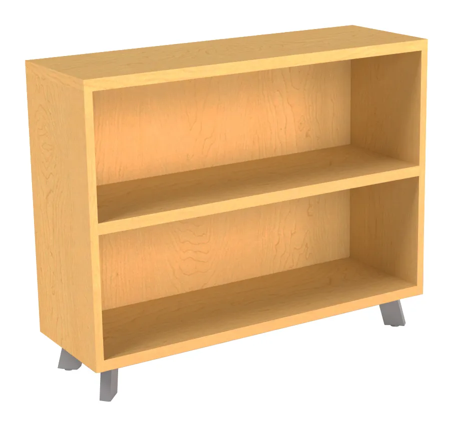 small 2 shelf bookcase 29 tall 13
