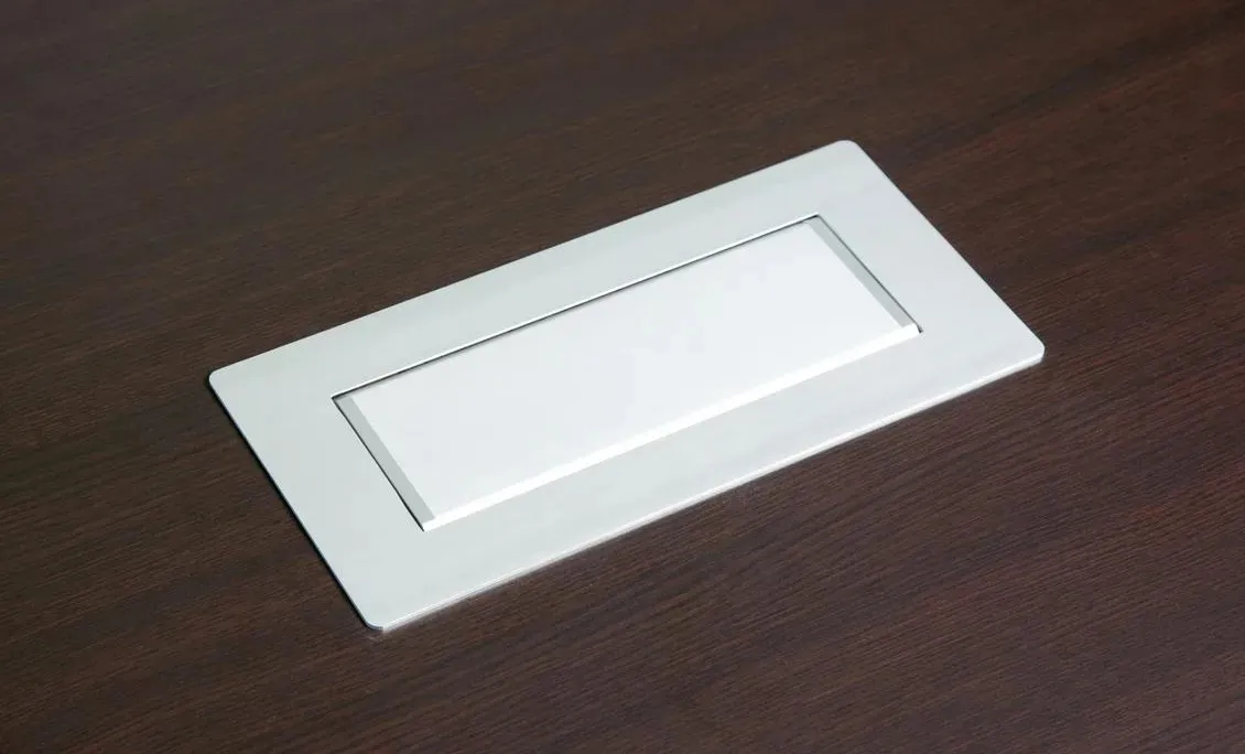 PLT-B Power Conference Table Power Outlet & Data Port Connectivity Box