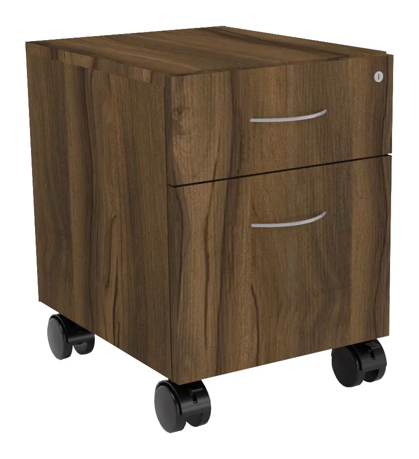 small 2 drawer mobile pedestal 11