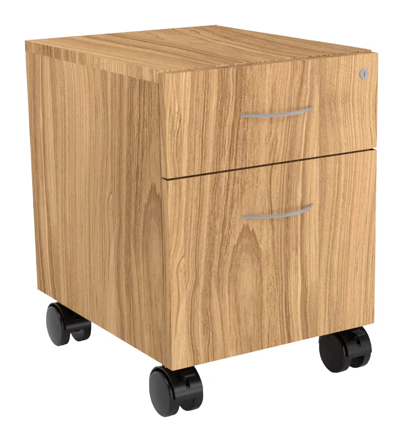 small 2 drawer mobile pedestal 12