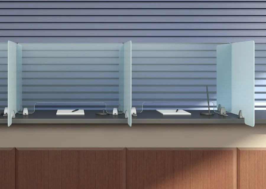 Enclave Plexiglass Acrylic Panel Sneeze Guard Shield