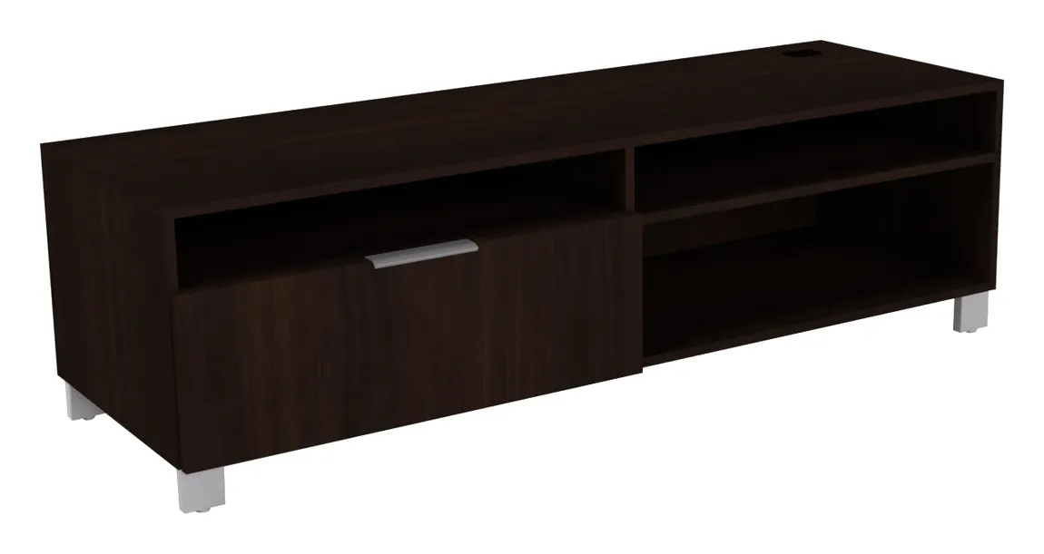 small credenza with open storage and file drawer 11